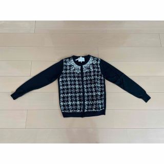 チェスティ(Chesty)のChestyチェスティ♡ツィード風ビジューカーディガン(カーディガン)