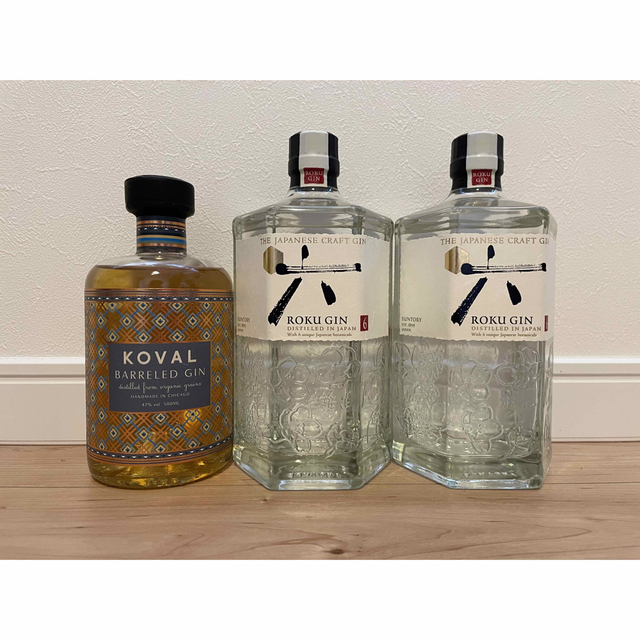 サントリー(サントリー)の六　ジン　新品未開封　GIN 食品/飲料/酒の酒(蒸留酒/スピリッツ)の商品写真