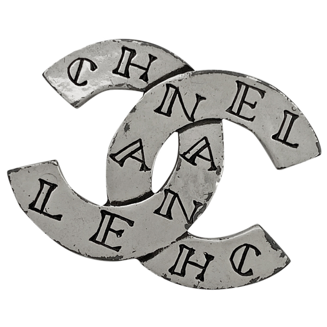 注目の福袋! CHANEL - シャネル ココマーク ブローチ シルバーメッキ