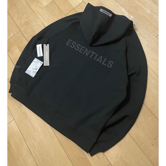 FEAR OF GOD(フィアオブゴッド)のESSENTIALSエッセンシャルズFULL-ZIP バックロゴ ジップパーカー メンズのトップス(パーカー)の商品写真