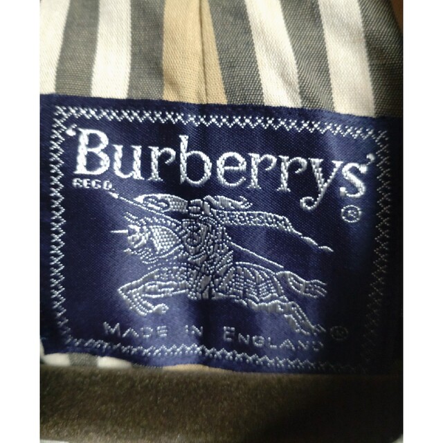 BURBERRY - 英国製 1枚袖 BURBERRY バーバリー ステンカラー BURBERRY - 英国製 1枚袖 BURBERRY バーバリー ステンカラー