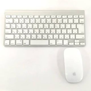 アップル(Apple)のMagic Keyboard (A1314) +  Mouse (A1296) (PC周辺機器)