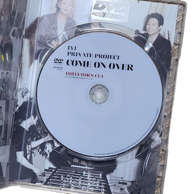 JYJ(ジェイワイジェイ)のJYJ  COME ON OVER    DIRECTORS CUT エンタメ/ホビーのCD(K-POP/アジア)の商品写真
