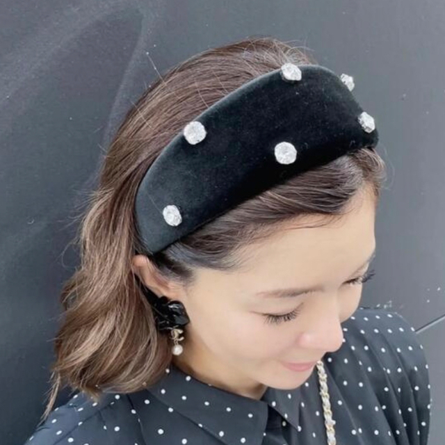 【ブラック（01）】【KREISI】 CINDYPARASISA HEAD ACCESSORIES