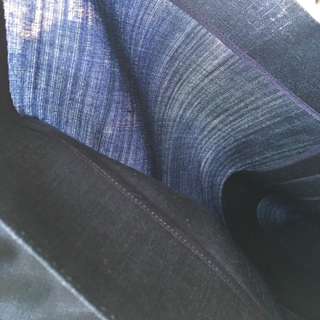 オーダースーツ　大きめ　ネイビー系　紺色系　上下セット メンズのスーツ(その他)の商品写真