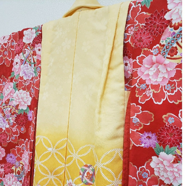 七五三 3歳 着物 被布セット 女の子【お値下げしました!】