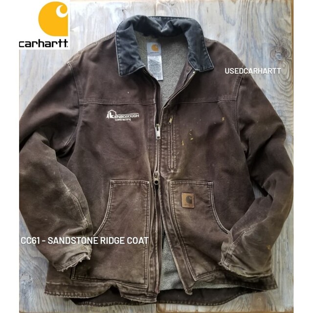 USA製　 Carhartt カーハートC61サンドストーン リッジコートカーハートジャケット