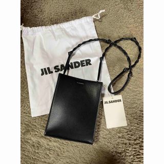 ジルサンダー(Jil Sander)のジルサンダー タングル ブラック　ショルダーバッグ(ショルダーバッグ)