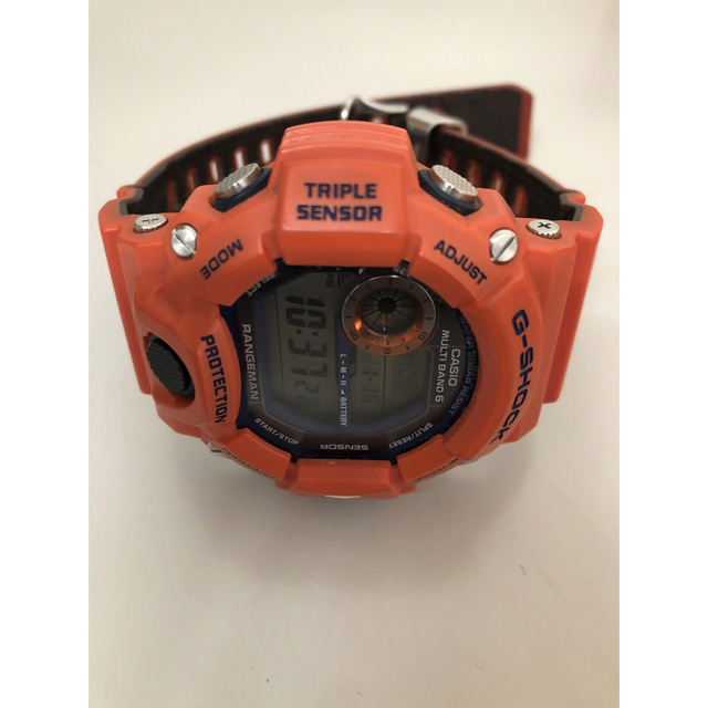 腕時計(デジタル)RANGEMAN GW-9400FBJ-4JR/レンジマン神戸市消防局