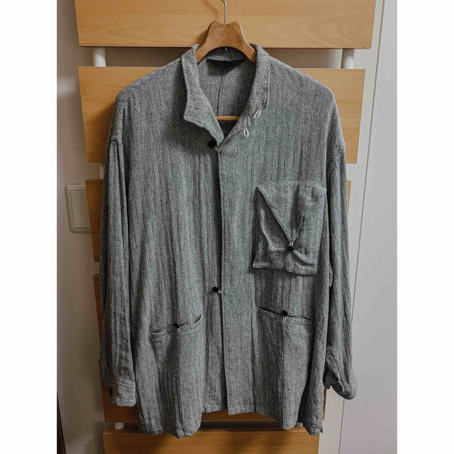 〈ESSAY〉PALERMO SHIRT グレー M メンズのトップス(シャツ)の商品写真