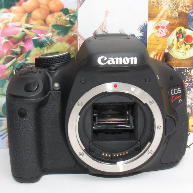 ❤️新品カメラバック付❤️Canon EOS kiss x5 超望遠ダブルレンズスマホ/家電/カメラ