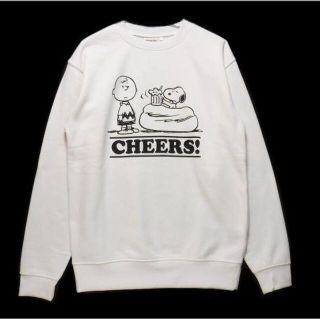 ピーナッツ(PEANUTS)の新品　PEANUTS チャーリーブラウン スヌーピー：SIZE=L(スウェット)