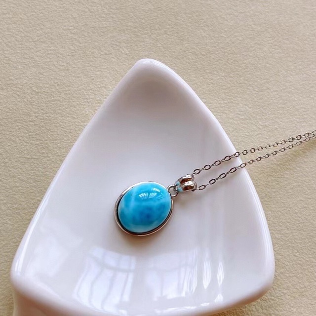 ⭐︎【天然】ラリマー ペンダントトップ s925 2.6g 【爆売り!】 10395
