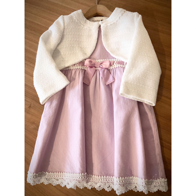 Branshes(ブランシェス)のフォーマル　入学　卒園　セット キッズ/ベビー/マタニティのキッズ服女の子用(90cm~)(ドレス/フォーマル)の商品写真