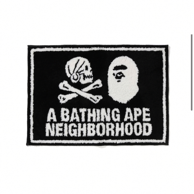 NEIGHBORHOOD - BAPE × NBHD RUG MAT ラグマットの通販 by getoff shop｜ネイバーフッドならラクマ