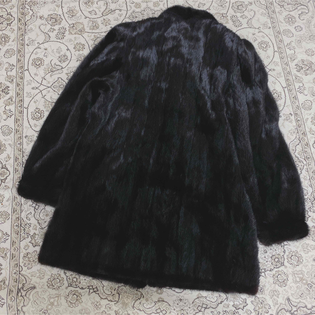 Sagaform(サガフォルム)の高級毛皮 SAGA MINK 美品 毛皮コート 銀タグ サガ ミンク  レディースのジャケット/アウター(毛皮/ファーコート)の商品写真