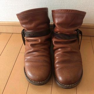 トリッペン(trippen)のトリッペンボム　レザーブーツ　23.5cm(ブーツ)