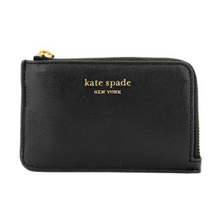 ケイトスペードニューヨーク(kate spade new york)の新品 ケイトスペード kate spade カードケース ジップ カードホルダー ブラック(名刺入れ/定期入れ)