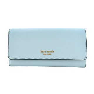 ケイトスペードニューヨーク(kate spade new york)の新品 ケイトスペード kate spade 長財布 フラップ コンチネンタル ウォレット ハーモニーブルー(財布)