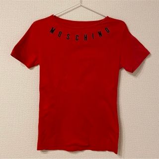 新品】MOSCHINO モスキーノ ホワイト Tシャツ ワンピース 42 ...