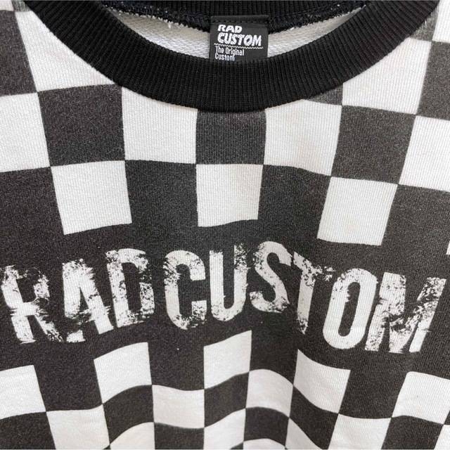 RAD CUSTOM(ラッドカスタム)のブロックチェックトレーナー キッズ/ベビー/マタニティのキッズ服男の子用(90cm~)(Tシャツ/カットソー)の商品写真