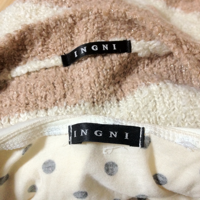 INGNI(イング)のmii.*様 セーター&襟付きトップス レディースのトップス(ニット/セーター)の商品写真