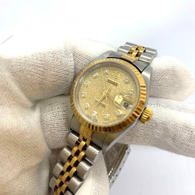 ROLEX(ロレックス)の【ROLEX】79173 デイトジャスト P番 ステンレス イエローゴールド レディースのファッション小物(腕時計)の商品写真