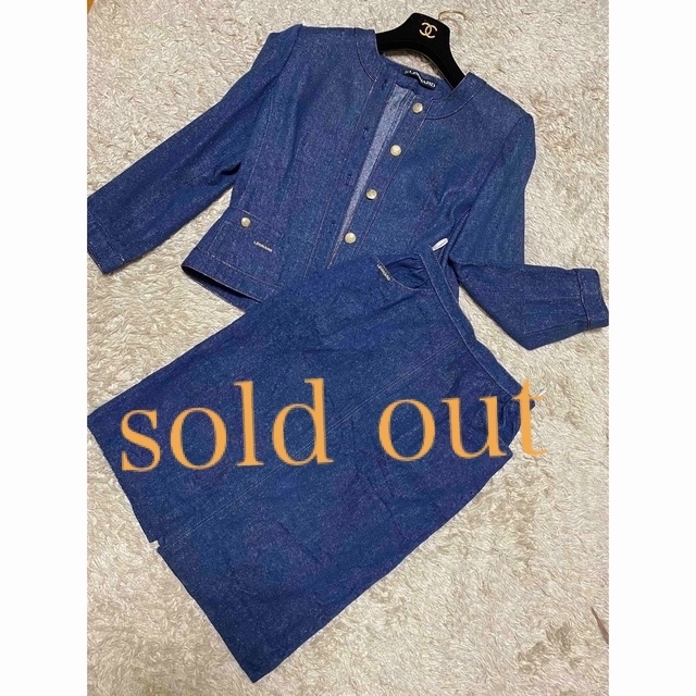 LEONARD - sold out決まりました❤️【美品】レオナール　スーツ　シルク100%