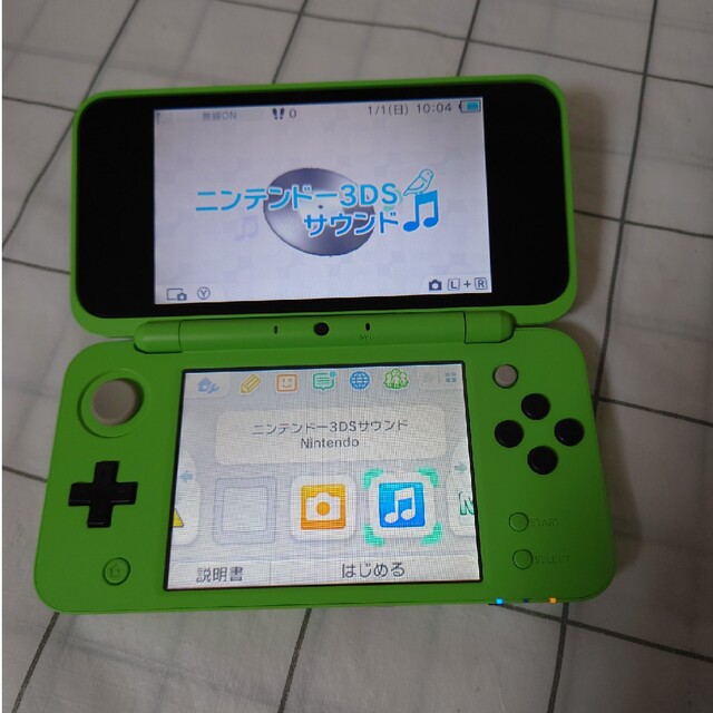 2DS LL マインクラフトエディション極美品