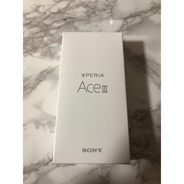 SONY Xperia Ace Ⅲ ブルー SIMフリー SOG08SLA