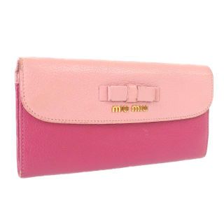 ミュウミュウ リボン 財布(レディース)の通販 1,000点以上 | miumiuの