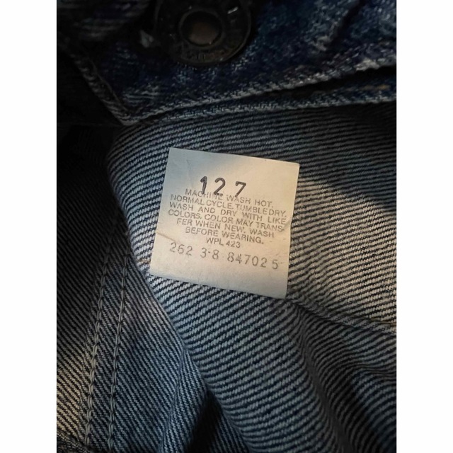 Levi's(リーバイス)の[Levi’s]リーバイス USA製 美品Gジャン メンズのジャケット/アウター(Gジャン/デニムジャケット)の商品写真