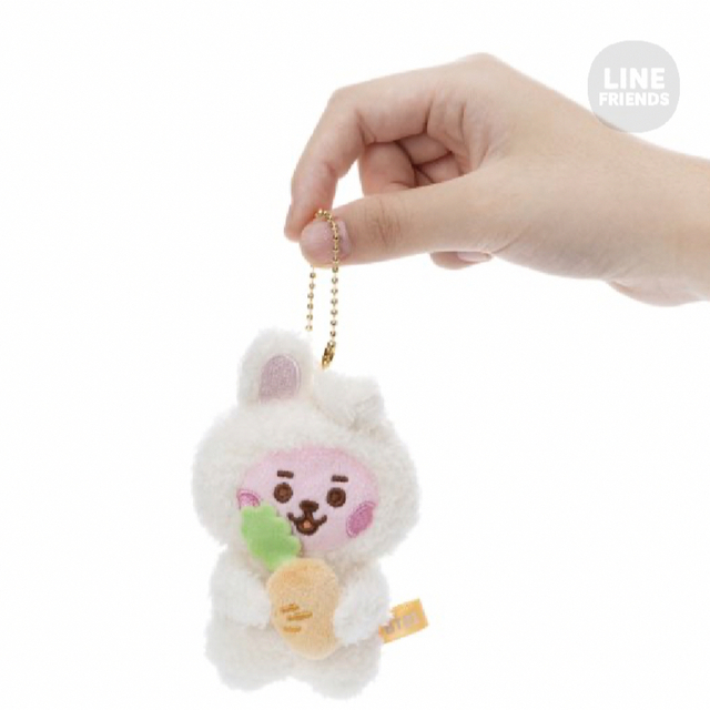 BTS BT21 ベビーたっとんマスコット RABBIT COOKY 3