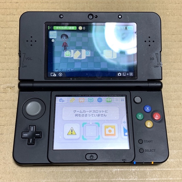 Nintendo NEW ニンテンドー 3DS LL ブラック ジャンク品-