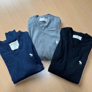 アバクロンビーアンドフィッチ(Abercrombie&Fitch)のアバクロ　ニット3枚セット(ニット/セーター)