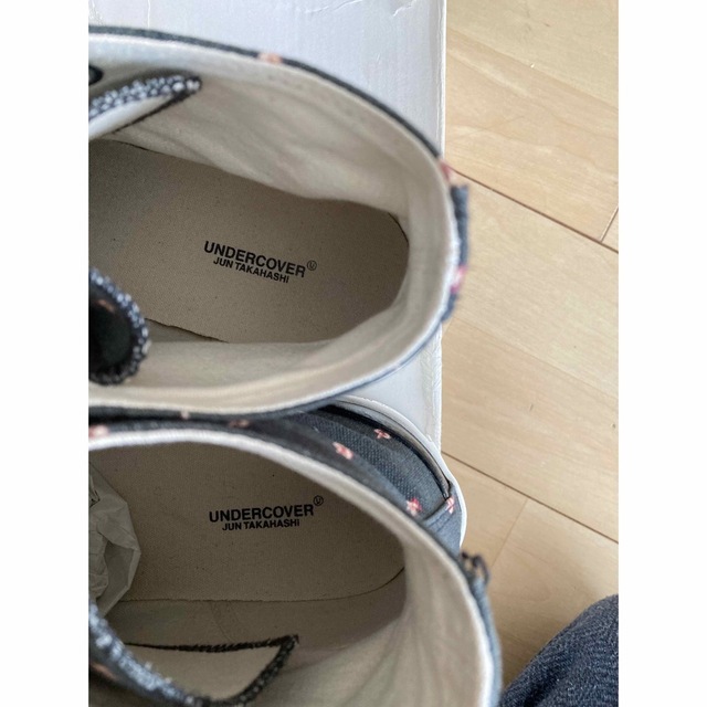 UNDERCOVER(アンダーカバー)のUNDERCOVER ハイカットスニーカー アンダーカバー　Mサイズ　美品 メンズの靴/シューズ(スニーカー)の商品写真