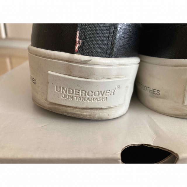 UNDERCOVER(アンダーカバー)のUNDERCOVER ハイカットスニーカー アンダーカバー　Mサイズ　美品 メンズの靴/シューズ(スニーカー)の商品写真