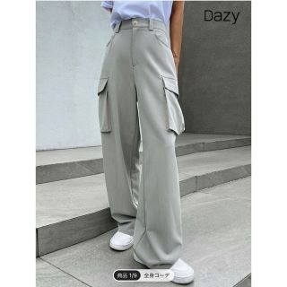 【SHEIN】DAZY プラップポケットサイド カーゴパンツ(カジュアルパンツ)