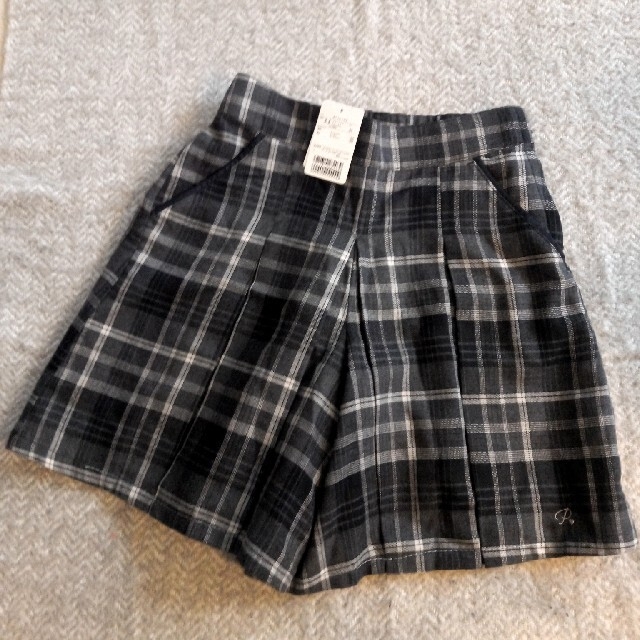 pom ponette(ポンポネット)の(お値下げ)pom ponette junior  キュロットスカート(160) キッズ/ベビー/マタニティのキッズ服女の子用(90cm~)(スカート)の商品写真