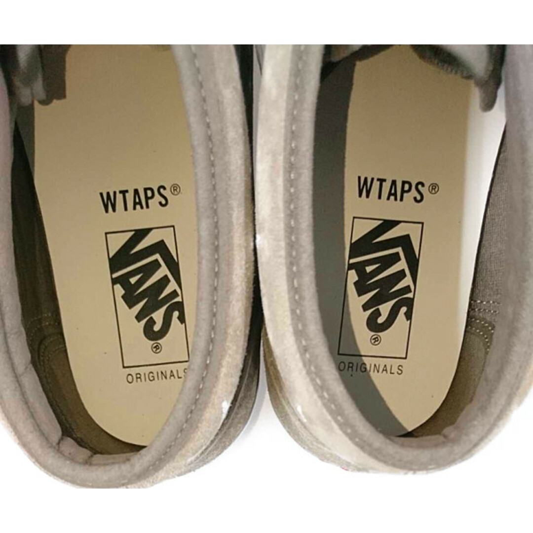 WTAPS ダブルタップス×VANS バンズ 22AW Og Chukka Lx チャッカ シューズ クロスボーン グレー系 サイズUS9=27cm 正規品 / 29440