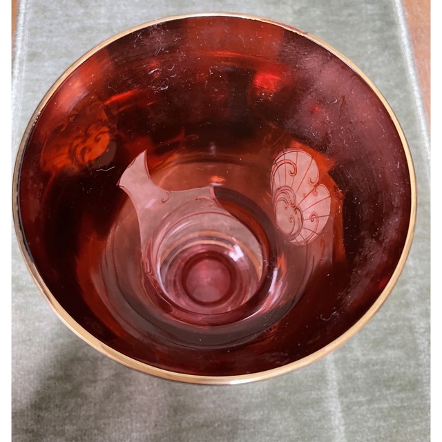 お値下げ❗️イタリア　ムラノ　ヴェネチアガラス　花瓶　24k