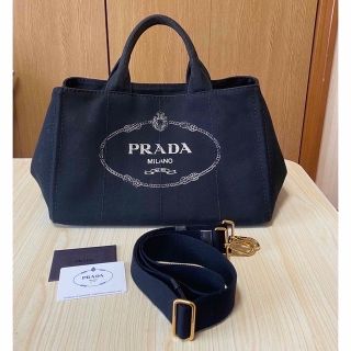 未使用★PRADA エナメル リボン フラットシューズ 黒 サイズ38.5 レディース 靴/シューズ