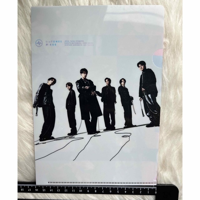SixTONES クリアファイル アルバム特典 SixTONES クリアファイル アルバム特典