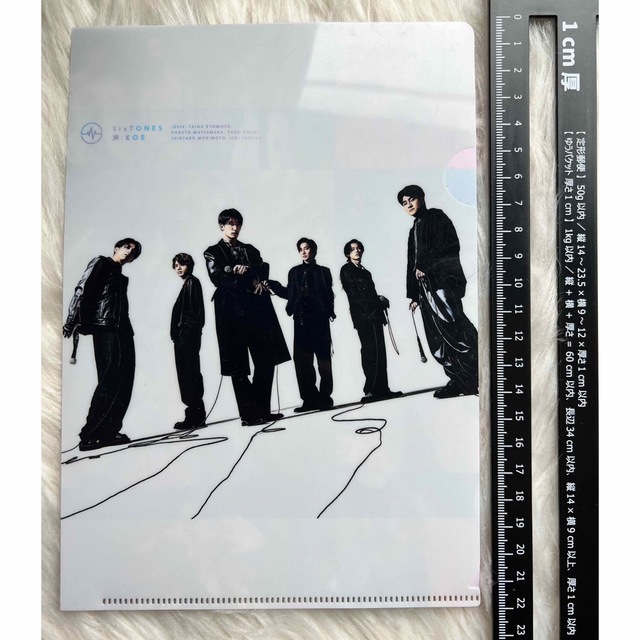 SixTONES クリアファイル アルバム特典 SixTONES クリアファイル アルバム特典