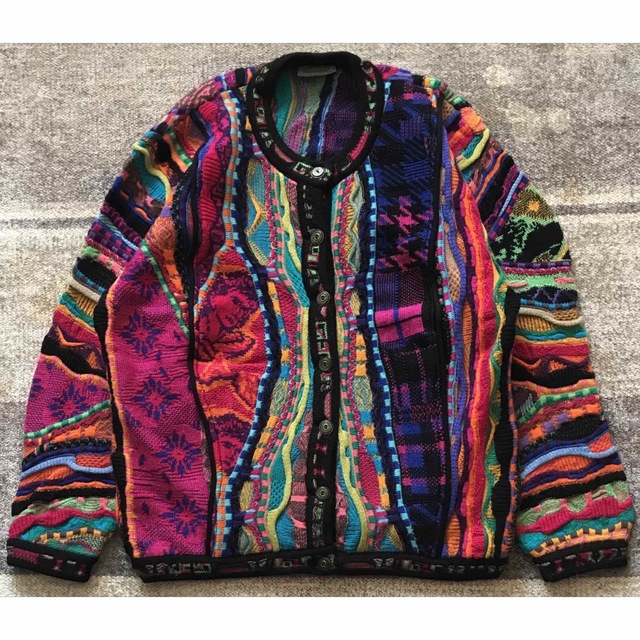 COOGI   超レア 異次元のデザイン 芸術 人物柄 's COOGI ニット