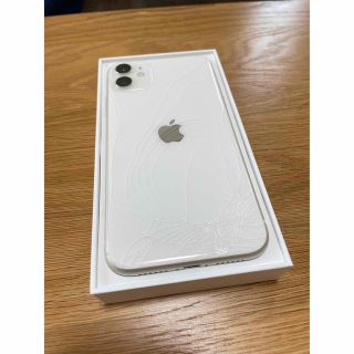 Apple - iPhone11 64GB ホワイト ジャンク品の通販 by ぽぽん's shop