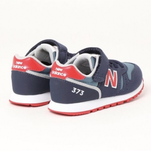 New Balance(ニューバランス)のセール 新品 ニューバランス キッズ スニーカー YV373 ネイビー 17.5 キッズ/ベビー/マタニティのキッズ靴/シューズ(15cm~)(スニーカー)の商品写真