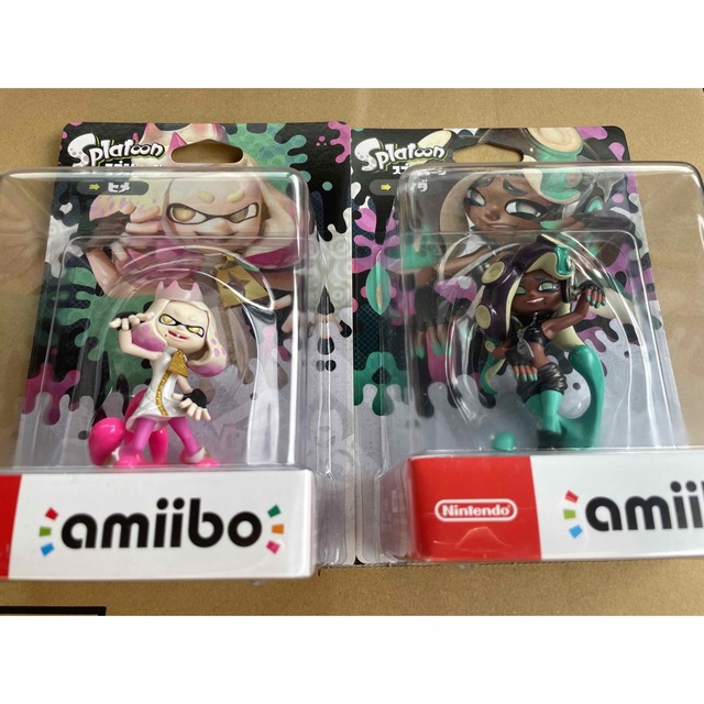 スプラトゥーンシリーズ amiibo ヒメ イイダ 2種セット 新品・未開封