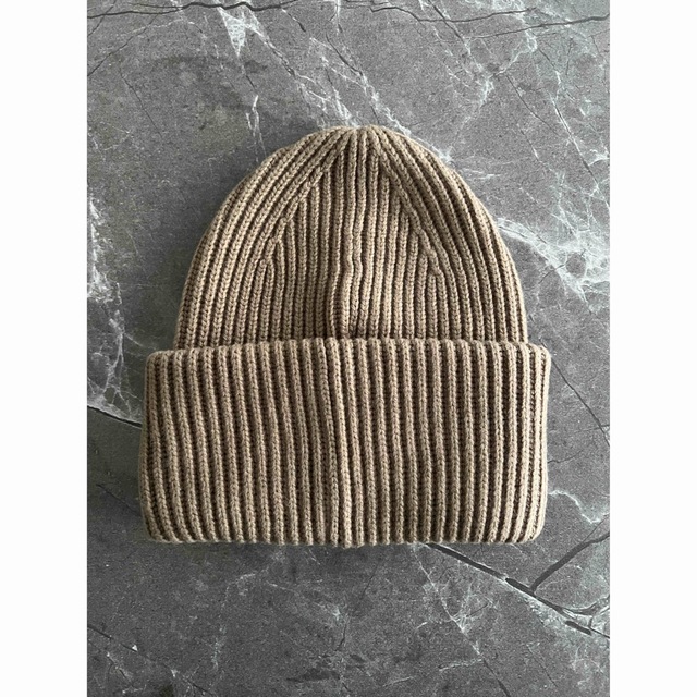 Plage(プラージュ)の【SALE】ベージュ Plage Beanie ニットキャップ レディースの帽子(ニット帽/ビーニー)の商品写真