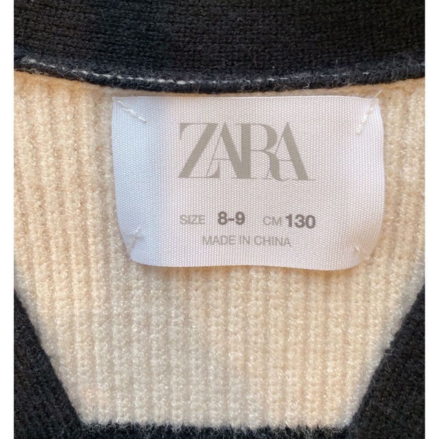 ZARA KIDS(ザラキッズ)のZARA kids🐰女の子 カーディガン 130cm キッズ/ベビー/マタニティのキッズ服女の子用(90cm~)(カーディガン)の商品写真